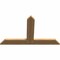 Ekena Millwork Portland Timber Gable Bracket, Western Red Cedar, 48"W x 30"H x 1 1/2"D x 5 1/2"F, 15/12 Pitch GBW048X30X0206POR00SWR - alternate 4